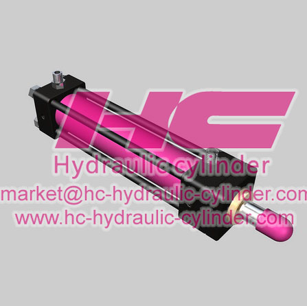 Double-acting hydraulic cylinder series 27 